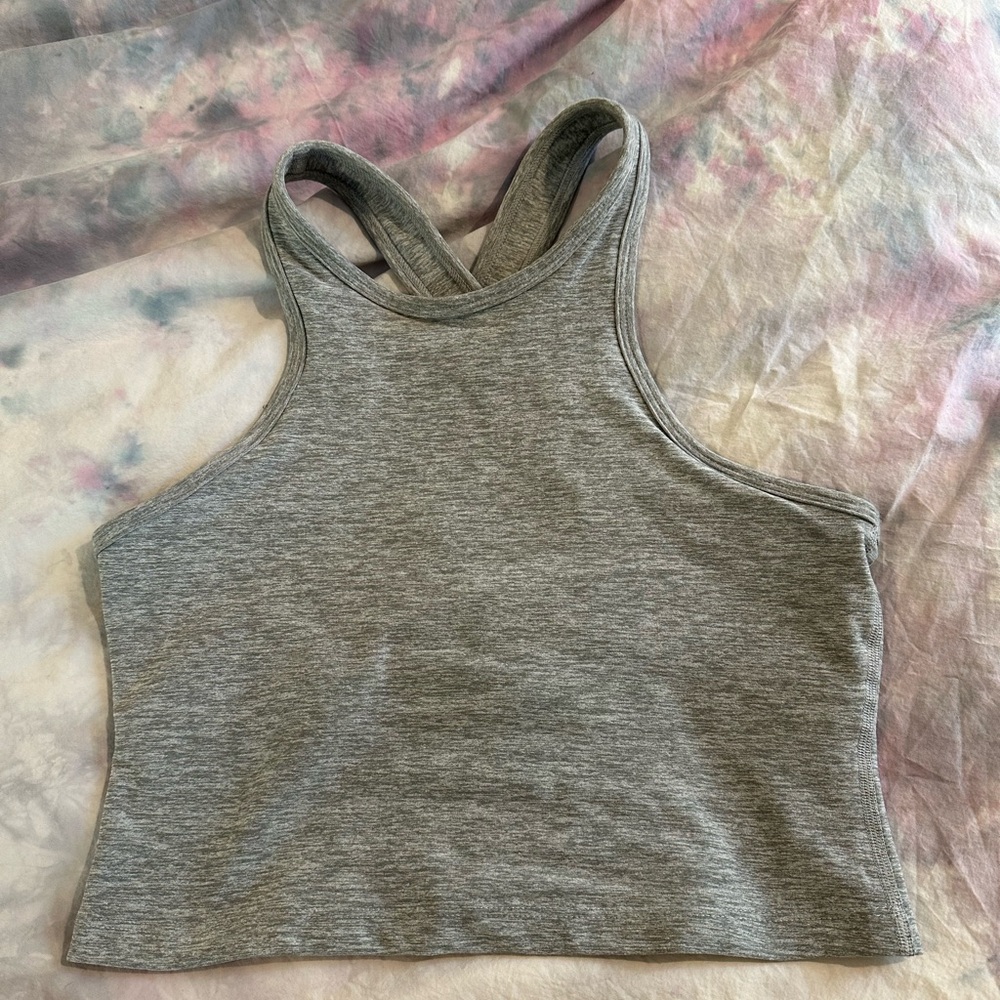 Beyond Yoga Spacedye Studio Crop Silver Mist